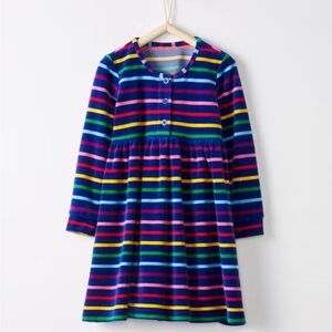 Hanna Andersson Our Signature Playdress In Velour | Size 110, US 5 | Girls